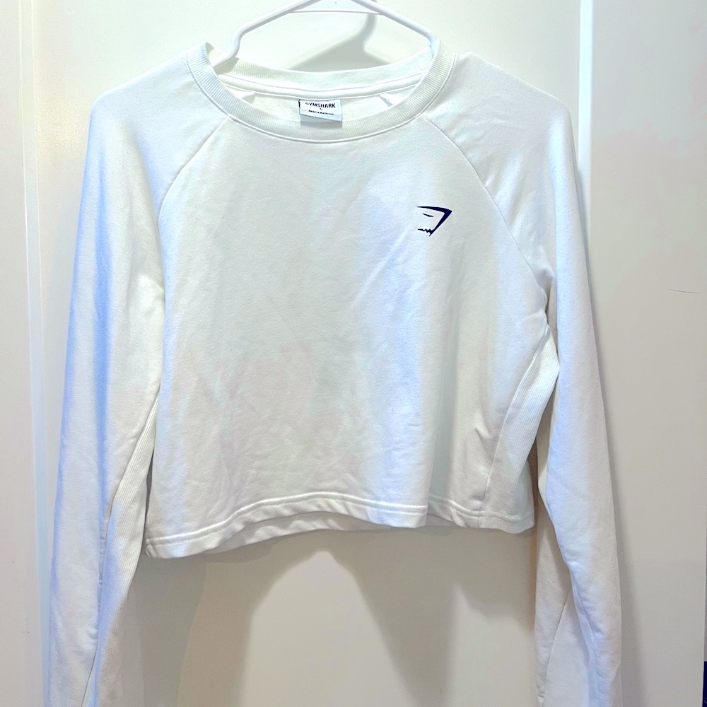 Gym Shark, cropped sweatshirt, worn one time